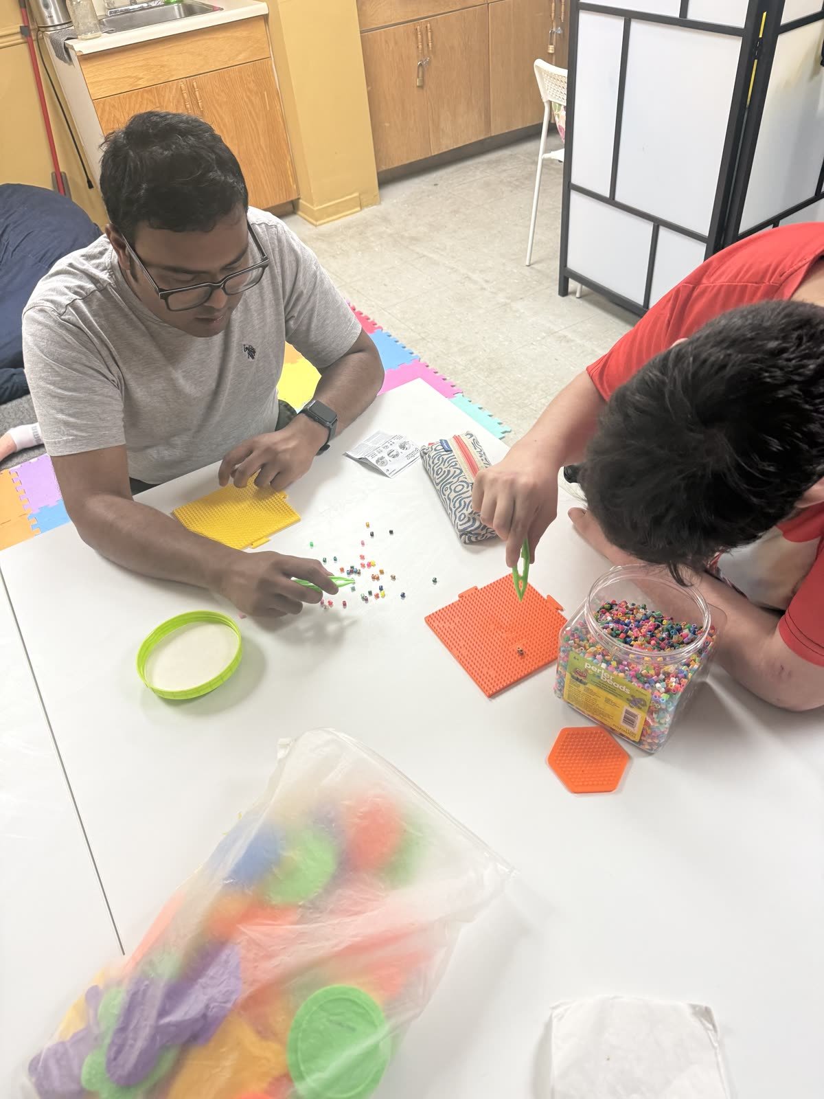 Craft time - Jemasen Homecare participant
