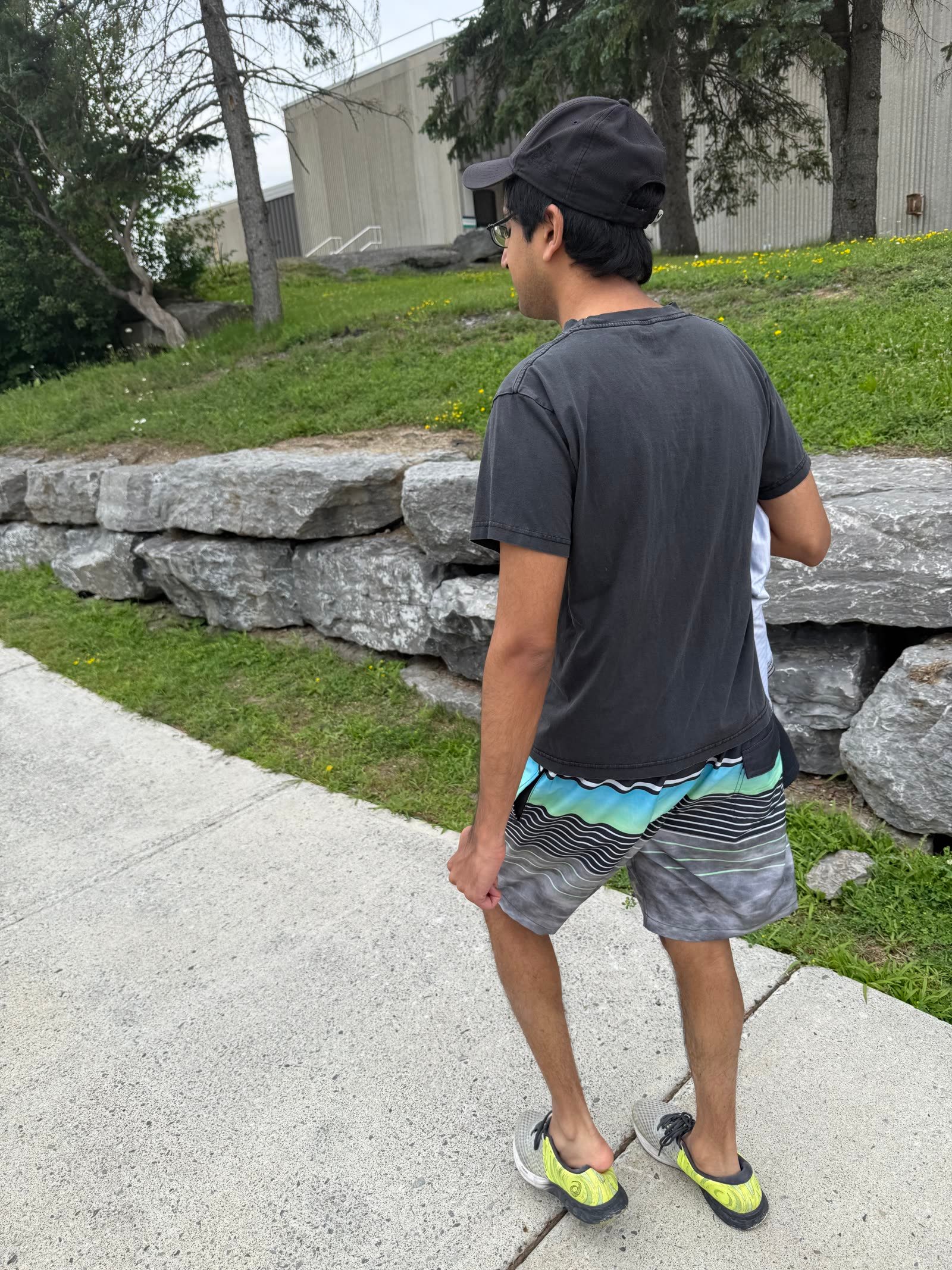Participant on a community walk